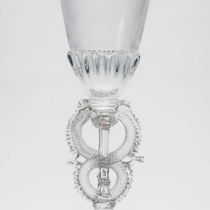 A Ceremonial Glass Goblet